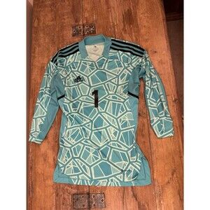Adidas Women’s Size S Condivo Long Sleeve Goalkeeper Jersey Mint Rush